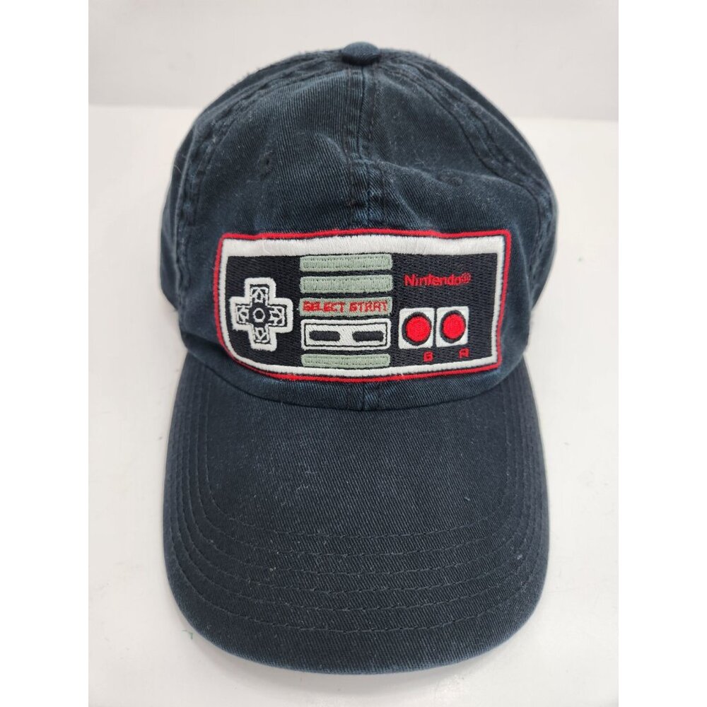 Nintendo NES Embroidered Controller Black Snapback Hat Cap 2017 Strechy - Picture 2 of 9